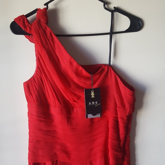 Allen B. By Allen Schwartz Dresses & Skirts - LAST CHANCE!!!!One shoulder chiffon gown